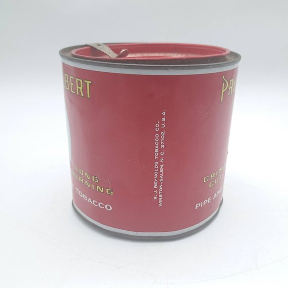Vintage Metal Prince Albert Crimp Cut Tobacco 14 Ounce Can - Picture 5 of 11